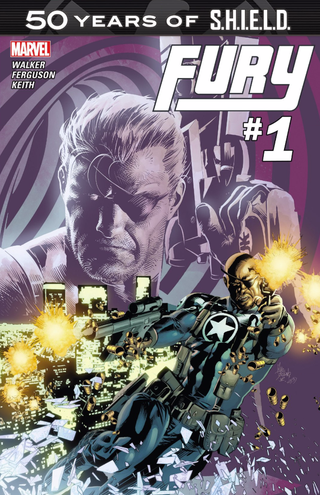 Illustration for article titled Marvel's Newest Nick Fury Comic Has a Time-Traveling Super-Racist and a Very Special Guest Star